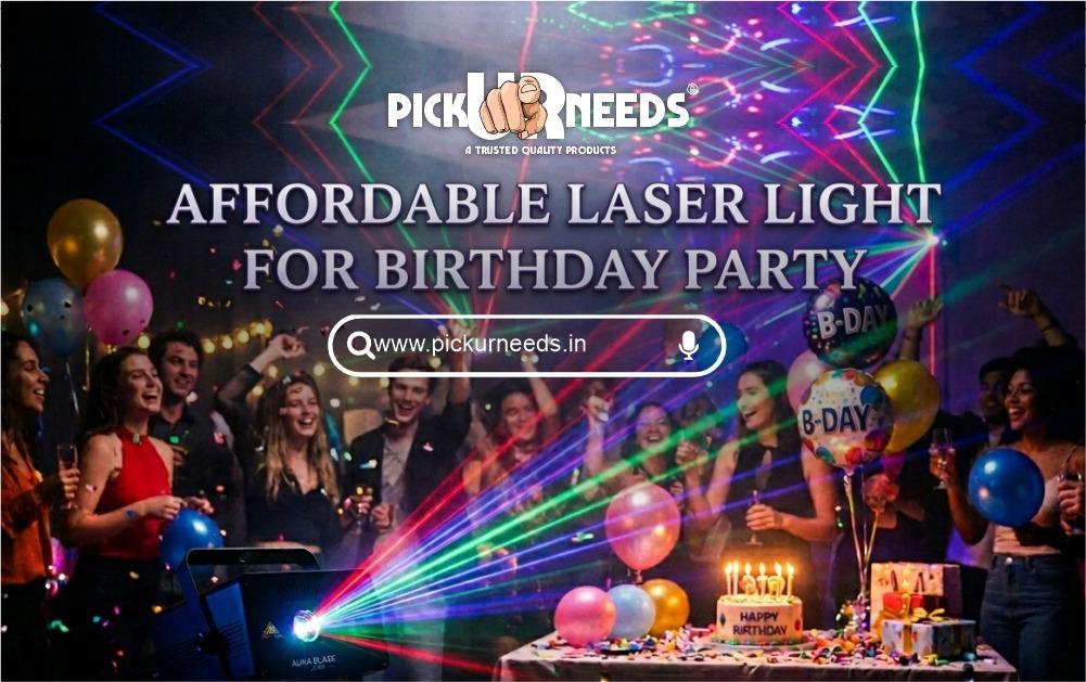 Affordable laser light for birthday party setup