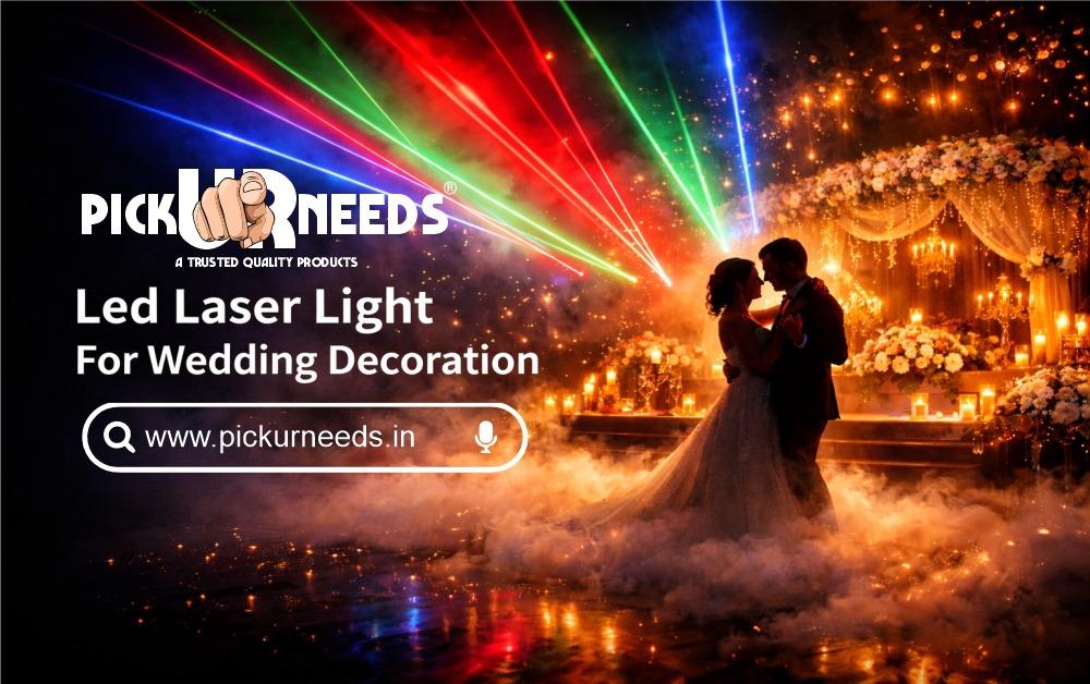 LED Laser Lighting for Wedding Decor