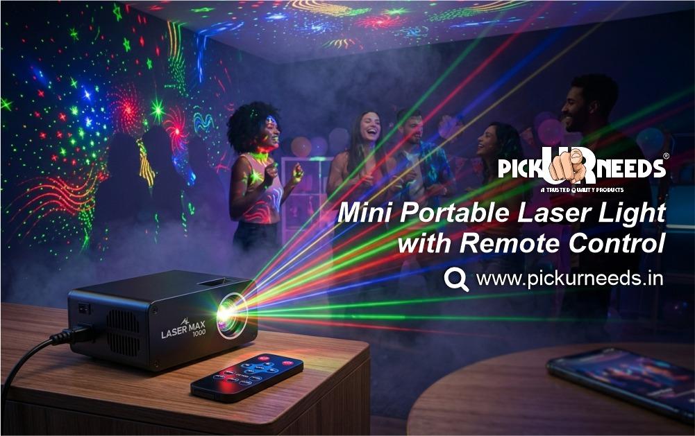 Small Portable Laser Light With Remote Control