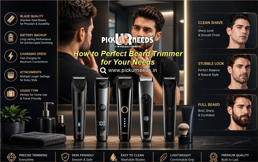 How to Choose the Perfect Beard Trimmer for Your Needs?
