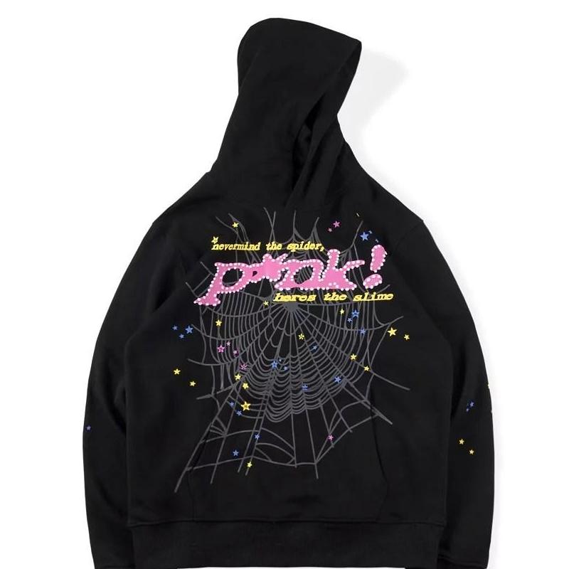 Spider Pink  Hoodie