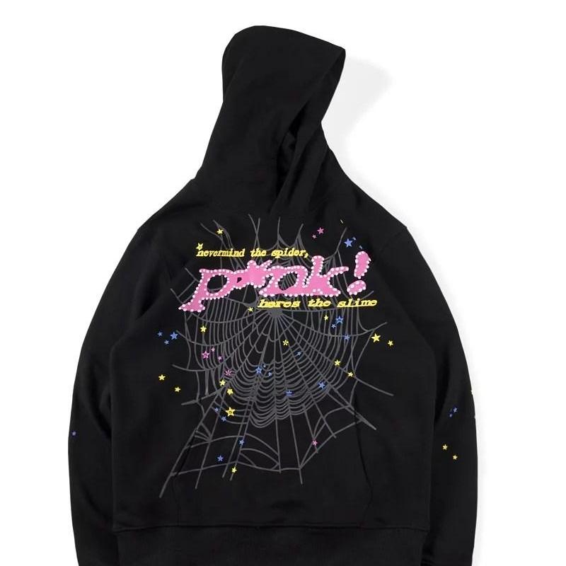 Spider Pink  Hoodie