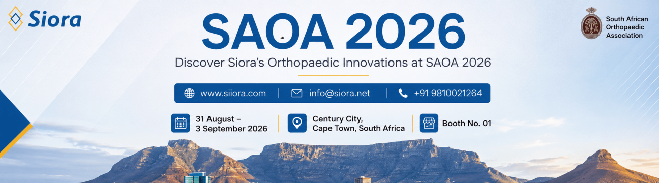 Connect with Siora Surgicals During SAOA 2026 in Cape Town