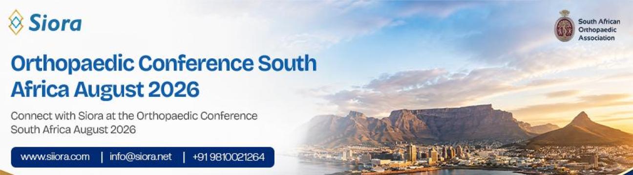 Connect with Siora at the Orthopaedic Conference South Africa August 2026
