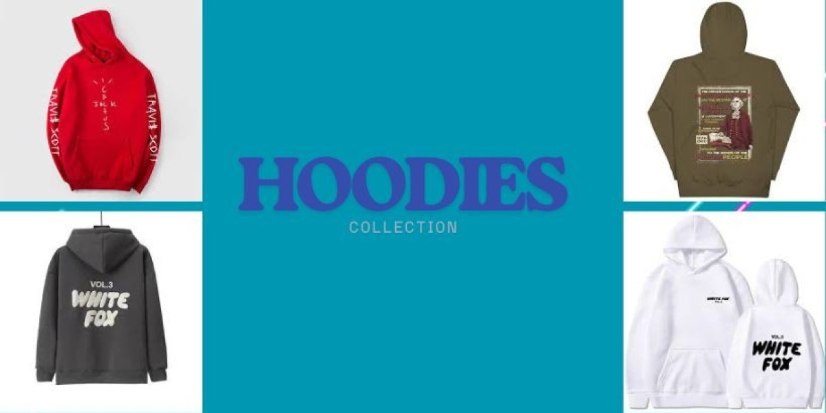 Travis Scott Rodeo Hoodies and White Fox Oversized Essentials