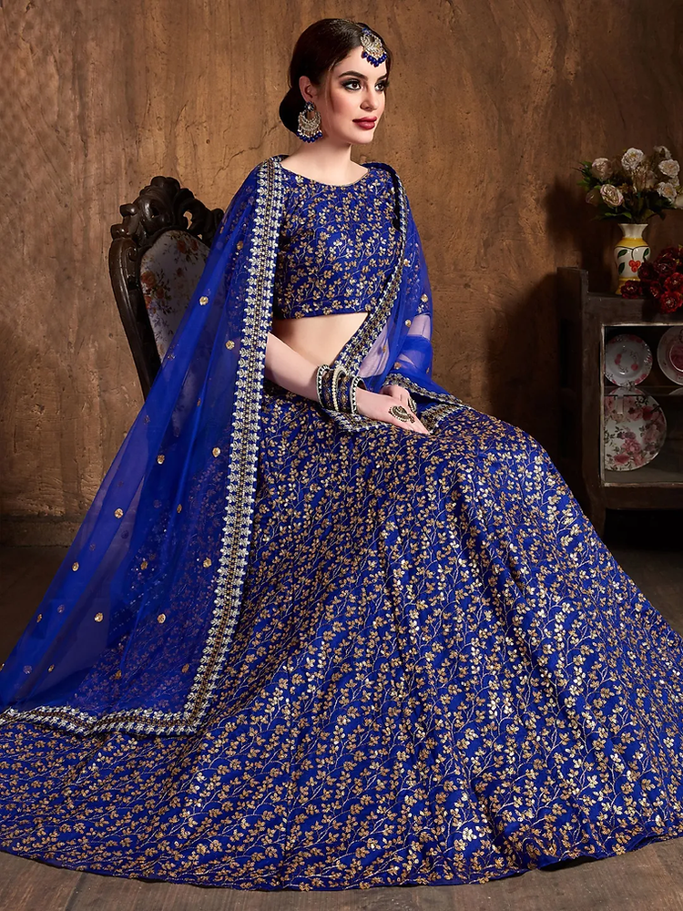 Embroidered Lehengas That Make Every Bride Feel Like Royalty