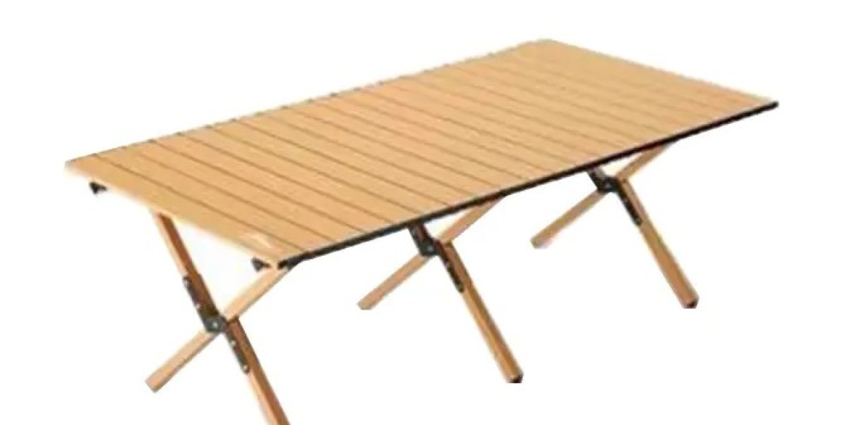 Portable and Durable Square Tube Roll Up Camping Tables