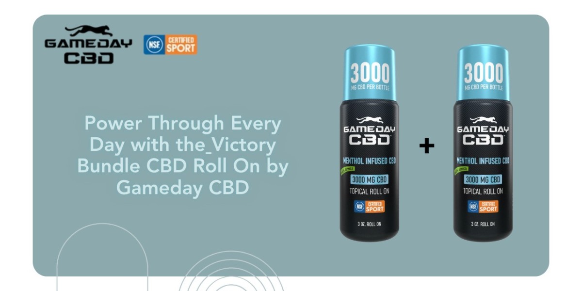 Power Through Every Day with the Victory Bundle CBD Roll On by Gameday CBD