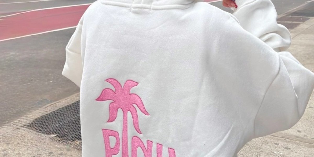 Pink Palm Puff Hoodie Outfit Ideas for School