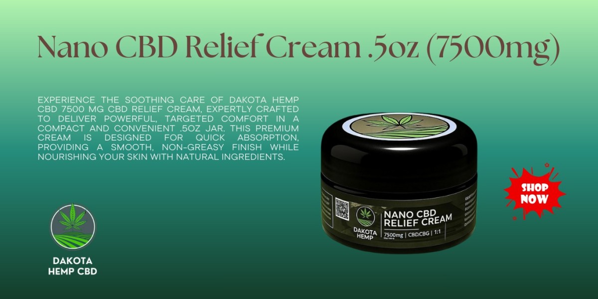 High Strength CBD Cream 7500mg by Dakota Hemp CBD