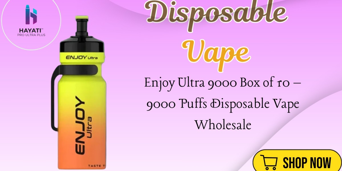 Rechargeable Disposable Vape – Enjoy Ultra 9000 Box of 10