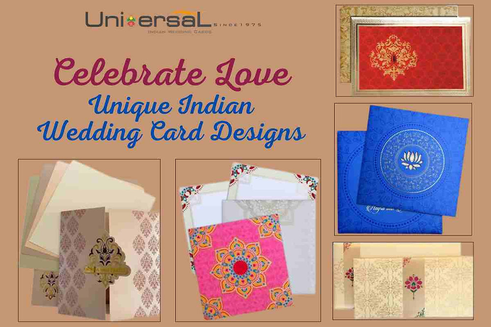 Celebrate Love: Unique Indian Wedding Card Designs