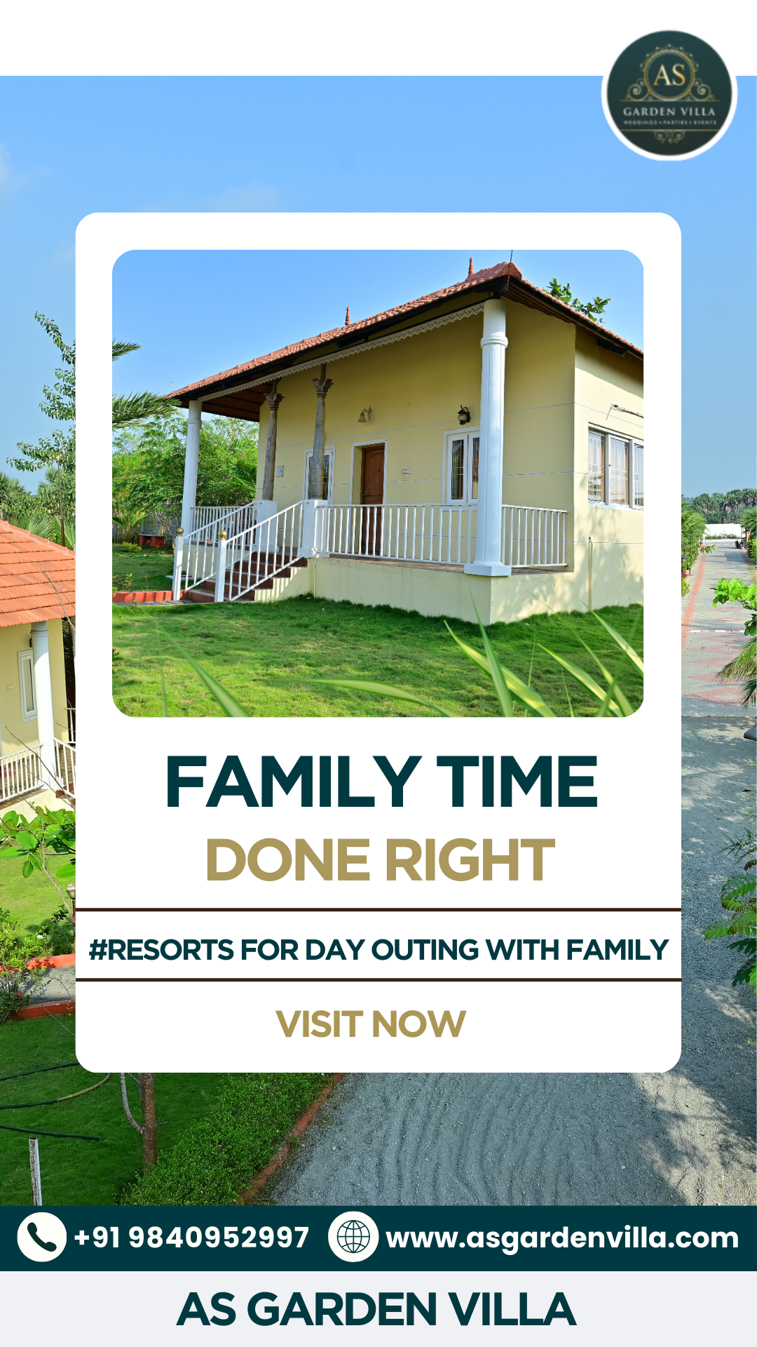 Resorts for Day Outing With Family AS Garden Villa (4) - Gifyu