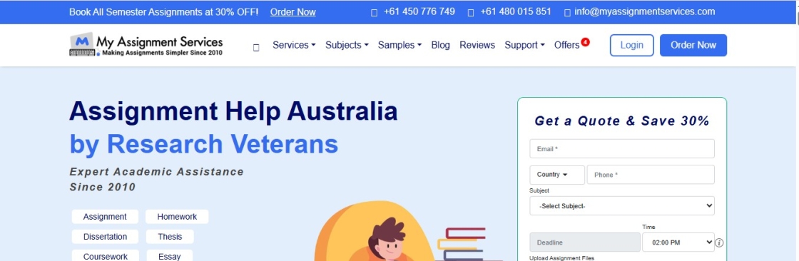 My Assignment Services Cover Image