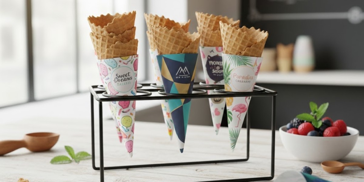 What Cone Wrapping Style Says About Your Ice Cream Brand?