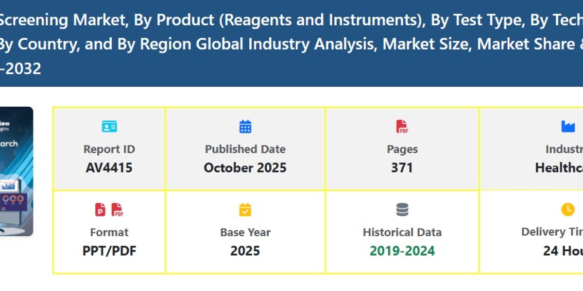 Newborn Screening Market Size, Share, Growth, Scope, Demand, Trends, and Forecast