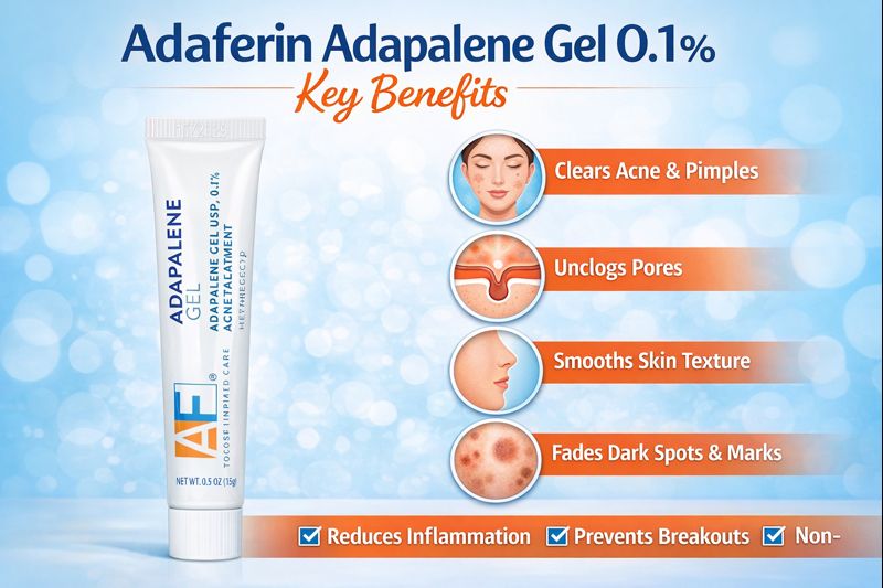 7 Amazing Benefits of Adaferin Adapalene Gel for Acne