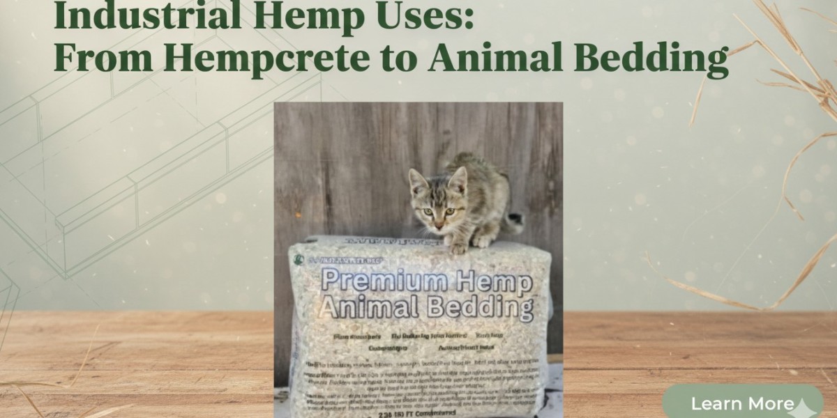 Industrial Hemp Uses: From Hempcrete to Animal Bedding