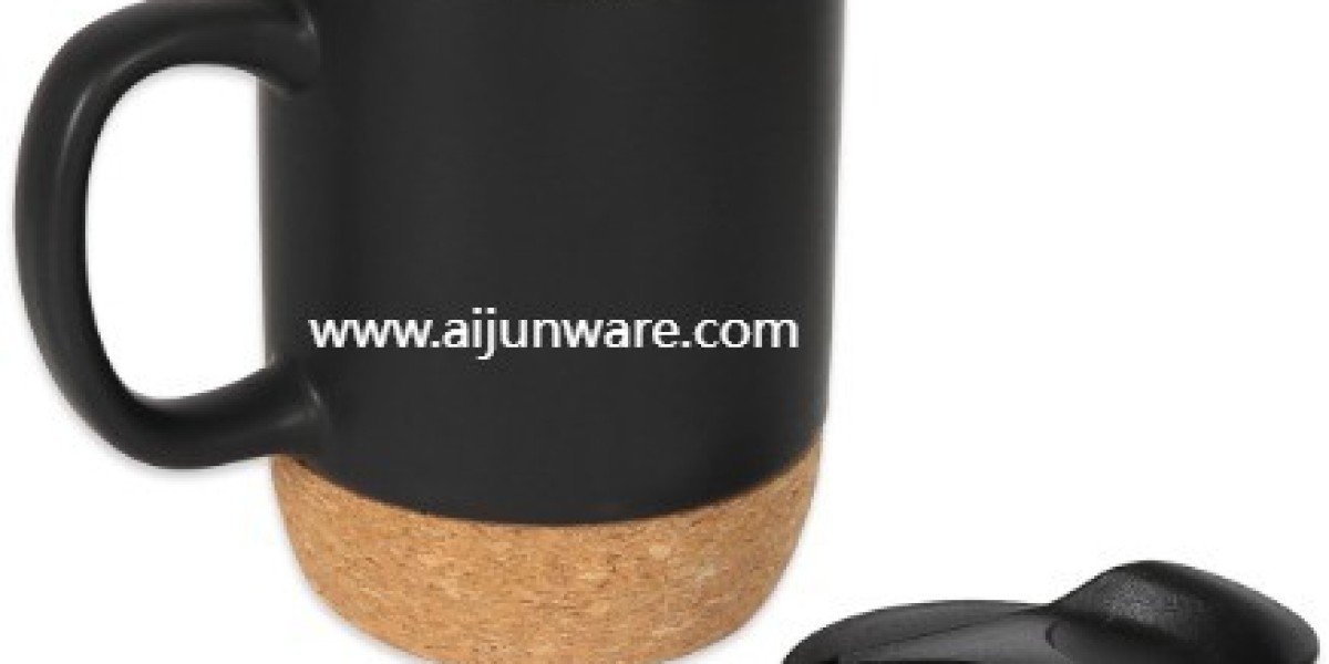 How Does Aijun Cork Bottom Mug Improve Grip On Hot Drinks?
