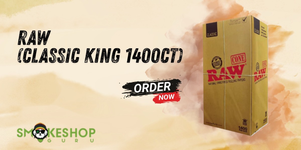 RAW Classic King 1400ct – Premium Rolling Papers in Bulk