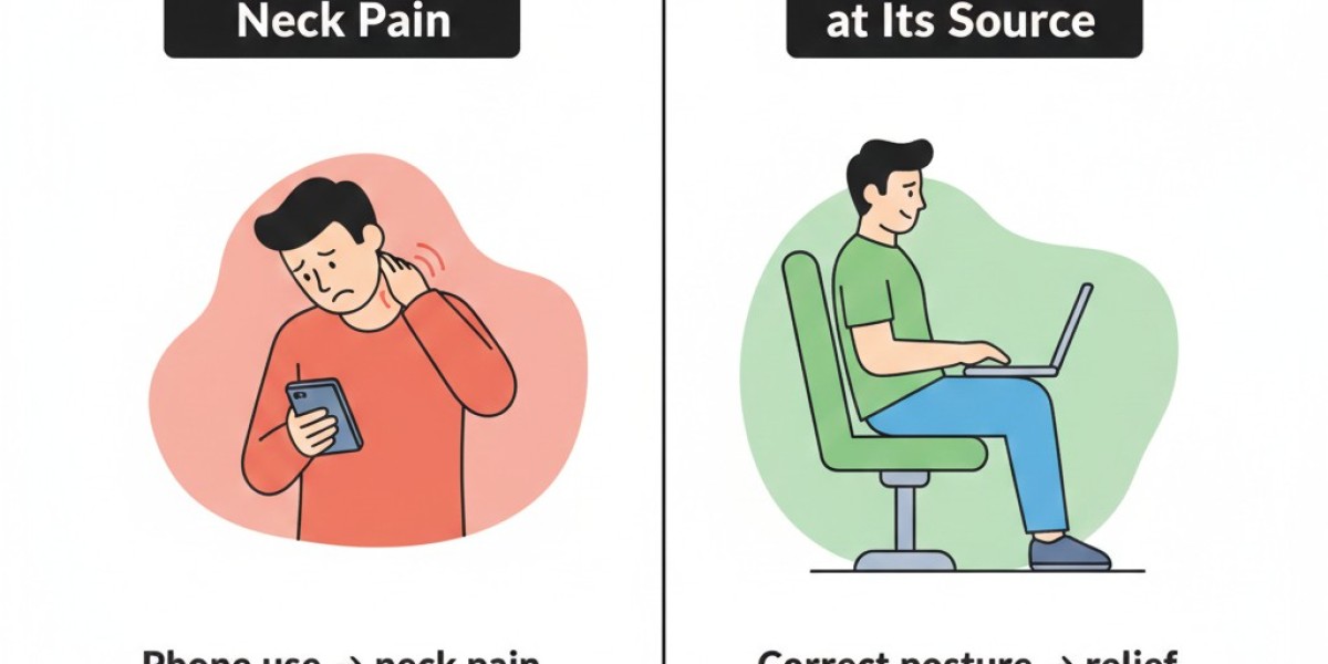 Pain in the Back of the Neck from Stress or Posture