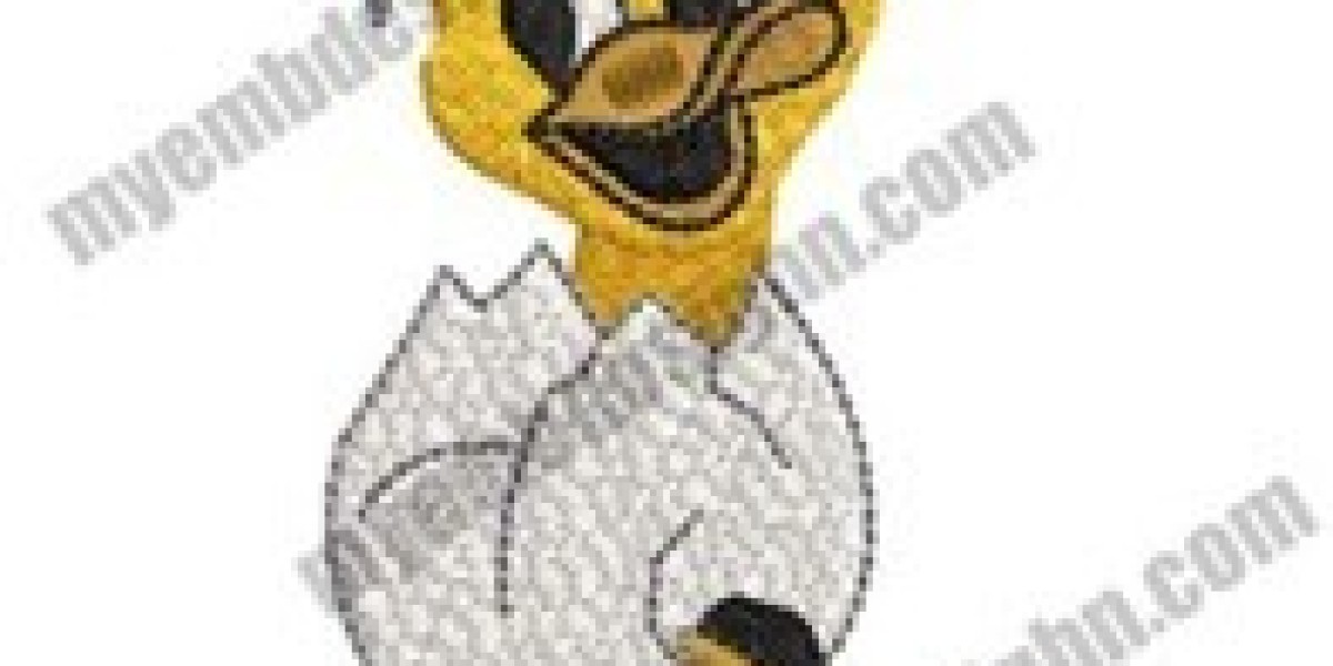 Cute Fuzzy Duck Embroidery Design Concept Explained