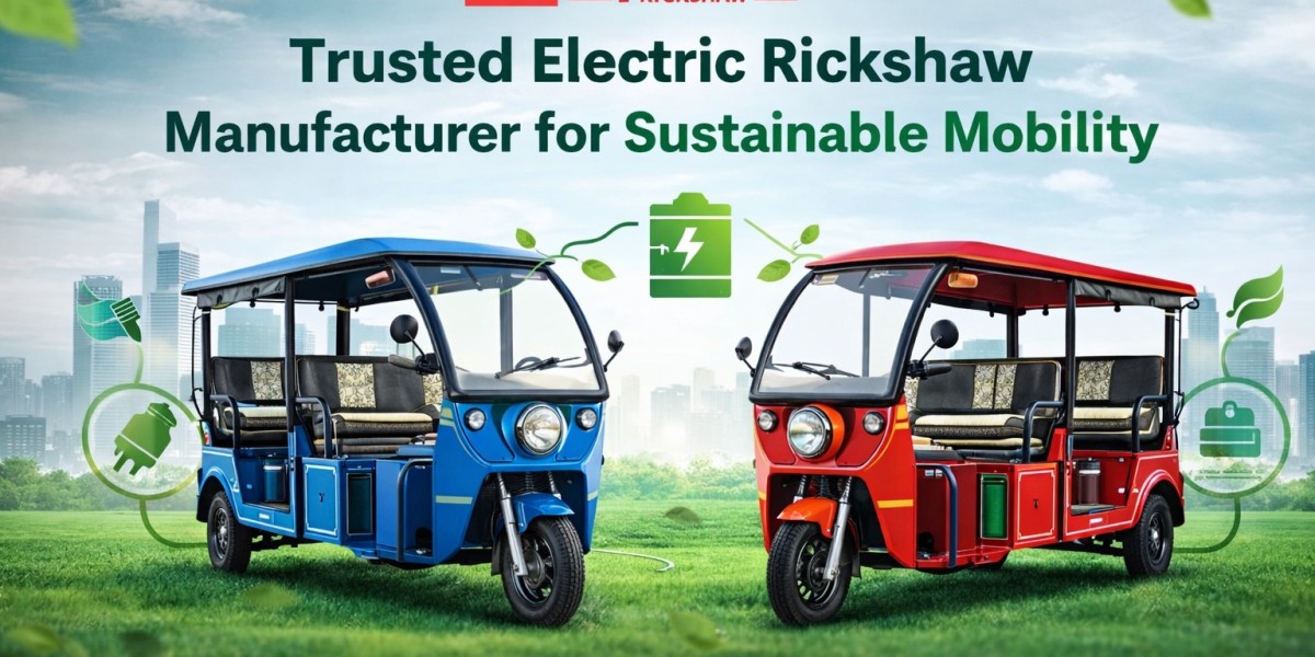 Trusted Electric Rickshaw Manufacturer for Sustainable Mobility