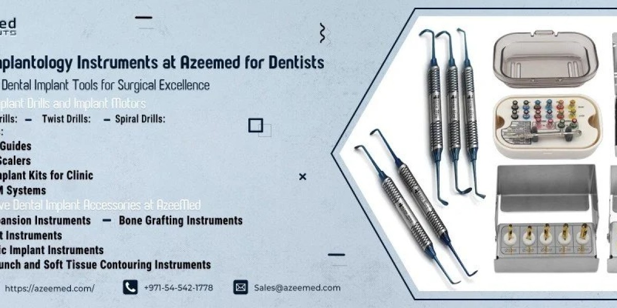 The Foundation of Modern Dentistry: High-Quality Implantology Instruments