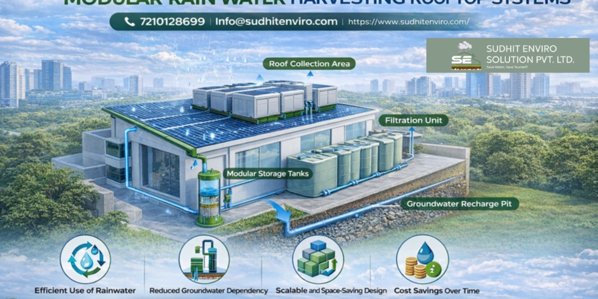 Why Modular Rain Water Harvesting Rooftop Systems Are Essential for Water Conservation