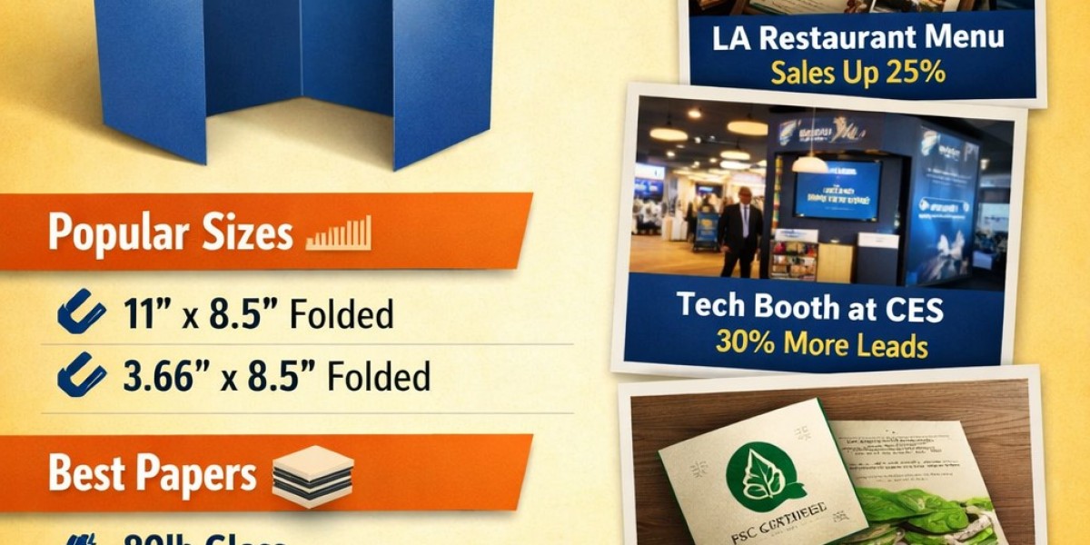Double Gate Fold Brochure LA: Sizes, Paper & Finishes Explained