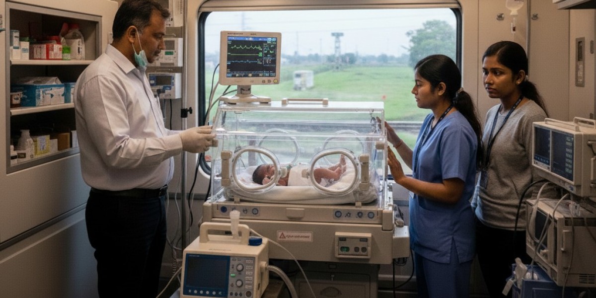 Neonatal Train Ambulance Services from Patna to Delhi: A Lifesaving Link