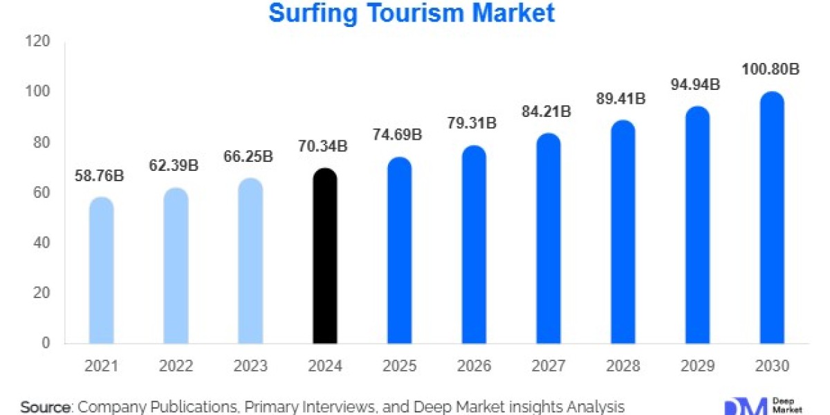 Surfing Tourism Market Growth Outlook l 2025-2030