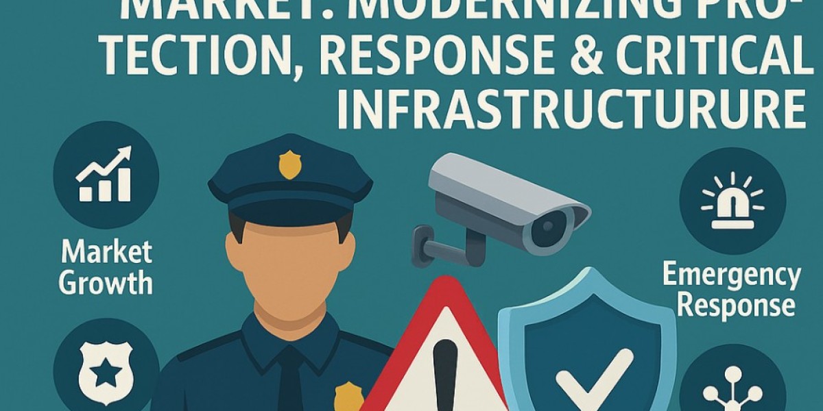 Public Safety and Security Market Outlook Supporting Safer Communities