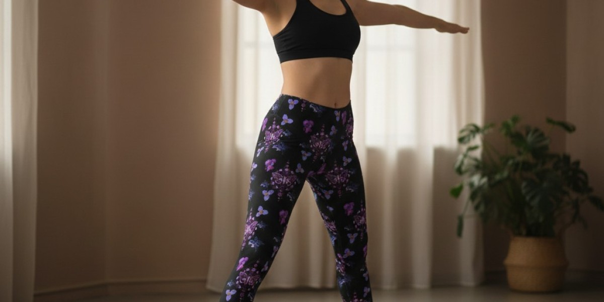 Witchy Leggings Dark Academia Celestial Sun and Moon High Waist Yoga Pants