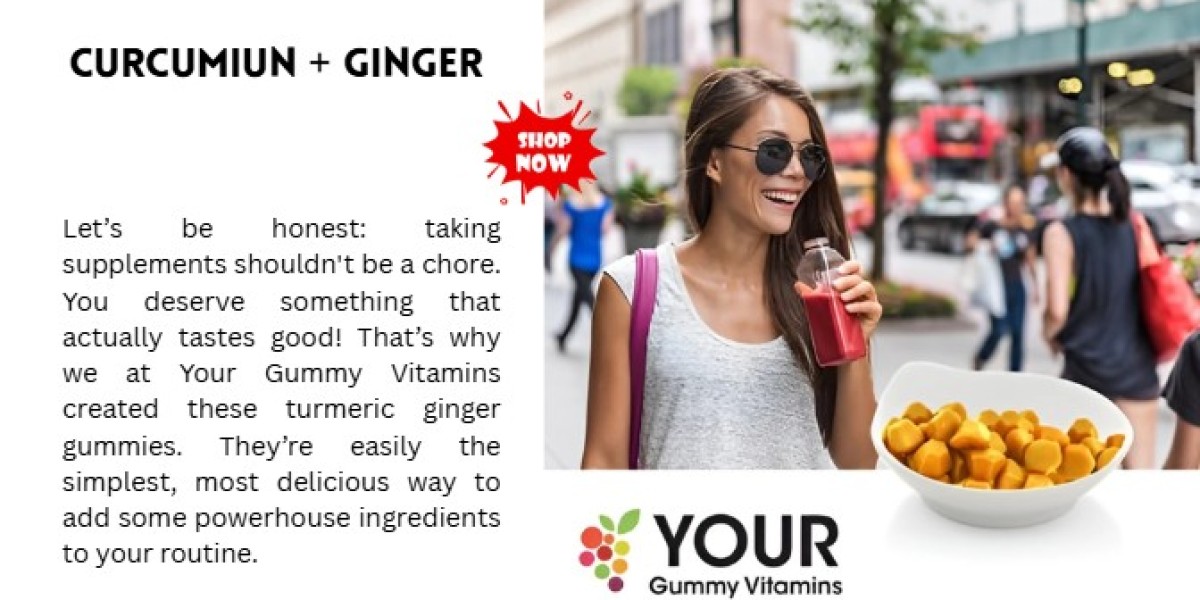Turmeric and Ginger Gummies for Everyday Wellness Routines