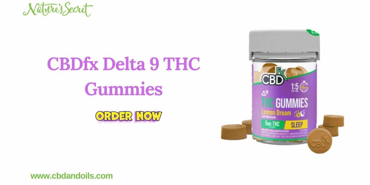 CBDfx Delta 9 THC Gummies: Indica Gummies for Relaxation