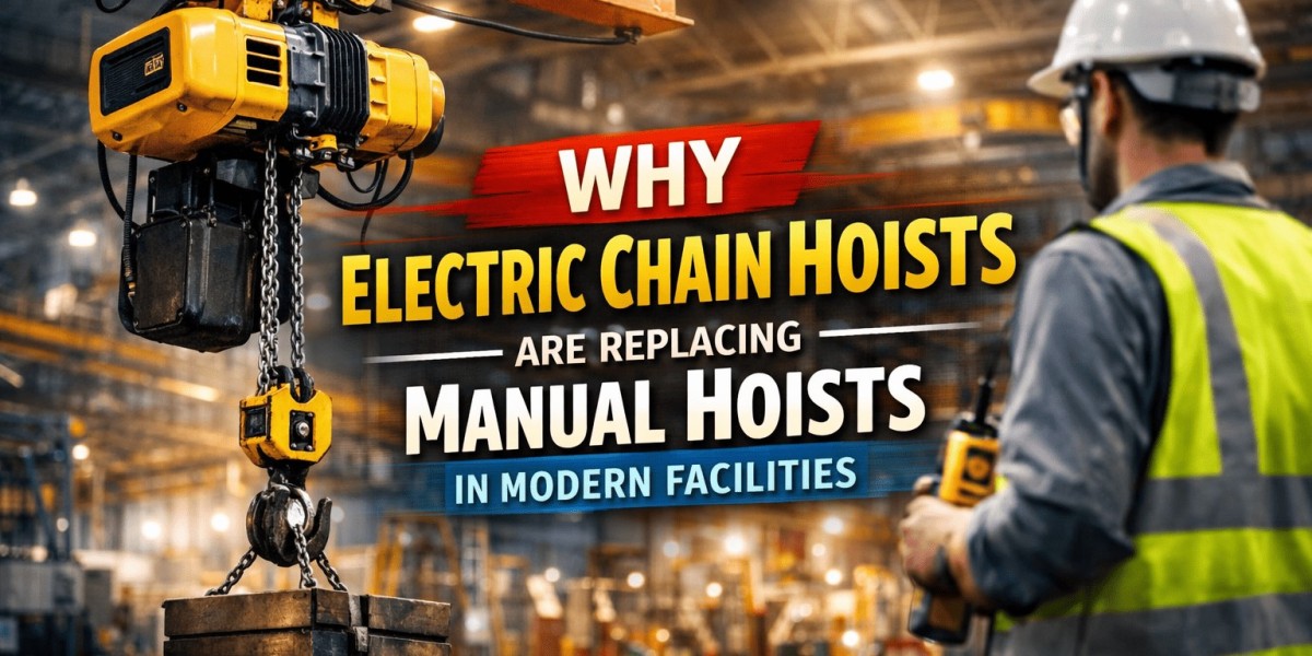 Why Electric Chain Hoists Are Replacing Manual Hoists in Modern Facilities