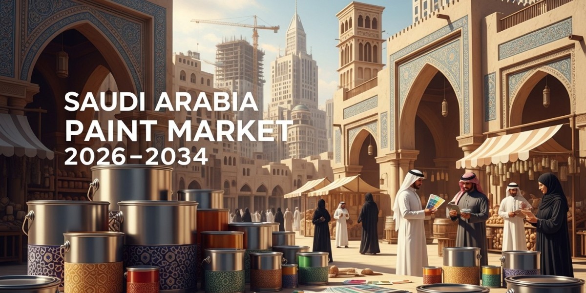 Saudi Arabia Paint Market Size, Infrastructure Demand and Competitive Analysis 2026-2034