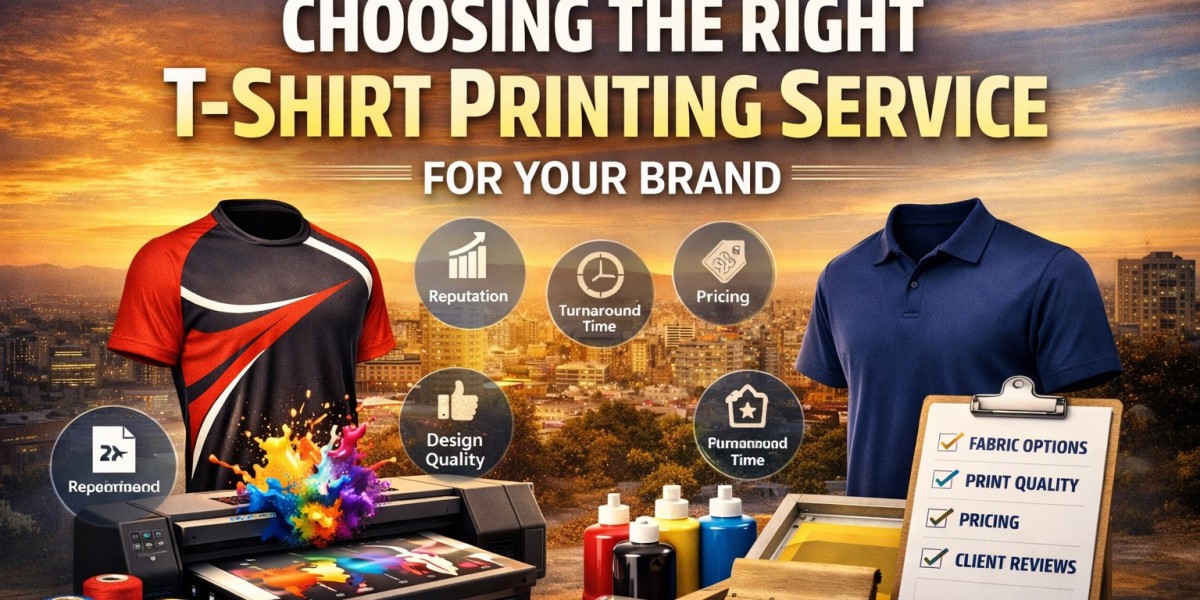 The Complete Guide to Choosing the Right T-Shirt Printing Service for Your Brand
