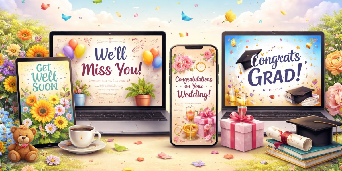 Celebrate Life’s Special Moments with eCards: Get Well Soon, Farewell, Online Marriage, and Graduation Cards