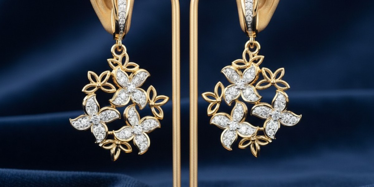 Buy Daily Wear Gold Earrings Online from Sirius Jewels