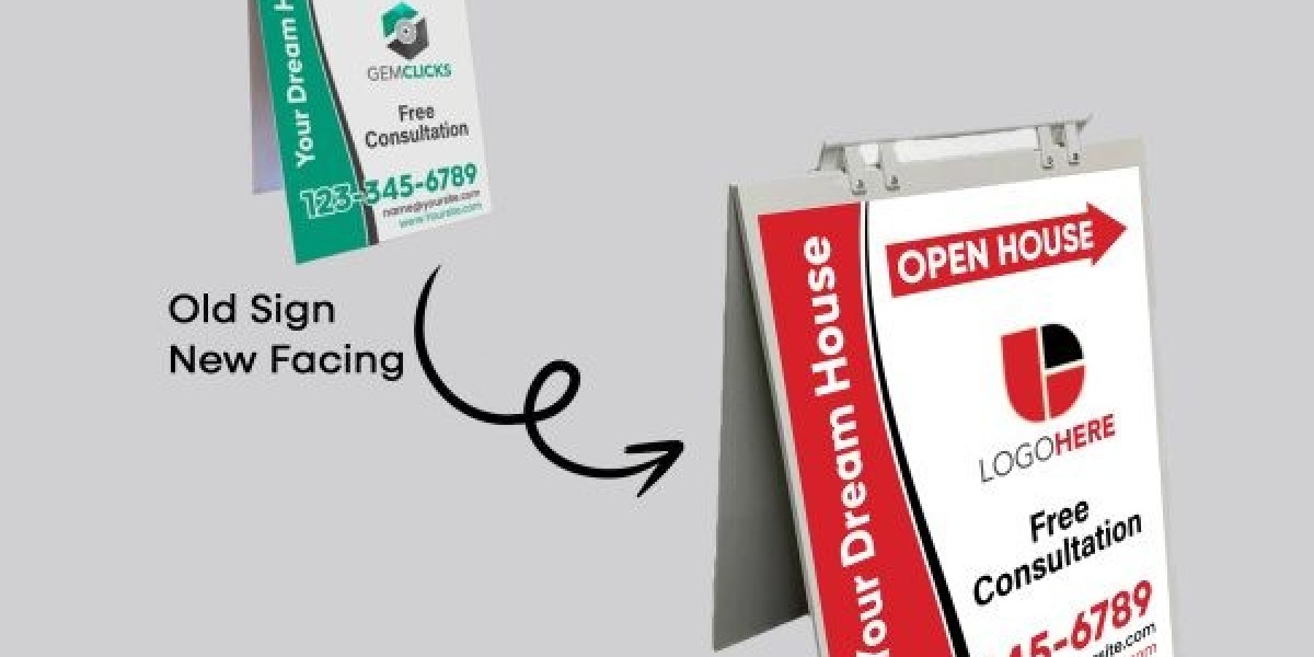 Open House Sign Success: How Refacing Old Signs Builds Trust and Boosts Visibility